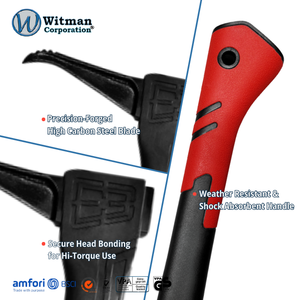 Herramienta para Manipulación de Madera Getta Tools Hookaroon Tamaño L, Cabeza de Acero Aleado Forjado Moldeado por Inserción, Galvanizado en Caliente, Antideslizante, TPR - Product Image 4