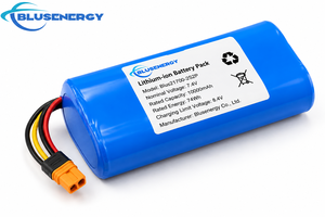 Pack de batteries Li-ion personnalisé 7,4 V 21700 10000 mAh 2S2P rechargeable avec BMS pour la robotique et les équipements médicaux - Product Image 4