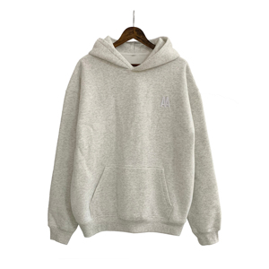 ชุดจ็อกเกอร์ผ้าฝ้ายแบบเรียบสั่งทำขายส่งสำหรับผู้ชายและผู้หญิง ชุดวอร์มกีฬาไซส์ใหญ่พร้อมฮู้ดลำลองสำหรับฤดูหนาว - Product Image 4