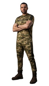 Tenue de sport personnalisée 2026 avec logo, tissu respirant, absorbant la transpiration, séchage rapide, extensible dans quatre directions, coupe ajustée, col rond, style été - Product Image 2