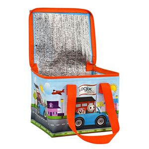 Large Capacity Foldable Cooler Bag 150g 200g Vietnam Customized Velcro Non Woven Custom <b>Zipper</b> Quality <b>Heavy</b> <b>Duty</b> Lunch Bag - Product Image 5