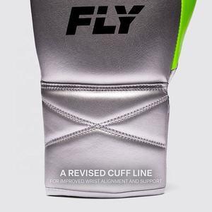Guantes de Boxeo Profesionales Hechos a Medida con Cierre de Cordones Antideslizantes para Muay Thai y Sanda para Adultos, OEM, 100% Cuero Genuino - Product Image 5