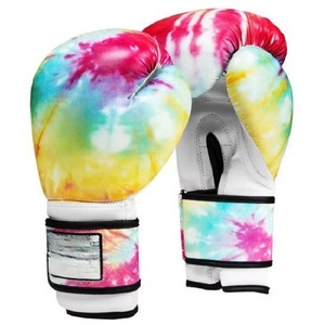 ถุงมือชกมวยหนังแท้สำหรับผู้ชาย ผู้หญิง เด็ก-ถุงมือฝึกซ้อม MMA ระบายอากาศได้ดี ปิดด้วยแถบตีนตุ๊กแก น้ำหนักเบา - Product Image 2