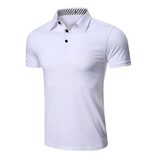 Chemises polo pour hommes, vêtements décontractés, nouvelle conception tendance, logo personnalisé, couleur unie, respirantes - Product Image 2
