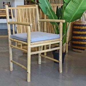 Chaise de plage en bambou naturel de haute qualité, pliable, style bohème vintage, pour extérieur, jardin, chambre, fabriquée au Vietnam - Product Image 1