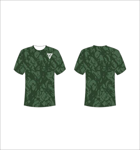 เสื้อยืดแขนสั้นลายอาร์ไกล์สำหรับผู้ชาย สีน้ำเงิน ดำ ขาว พิมพ์ลายแบบซับลิเมชั่น ระบายอากาศได้ดี สวมใส่สบาย คอกลม ทรงปกติ - Product Image 2