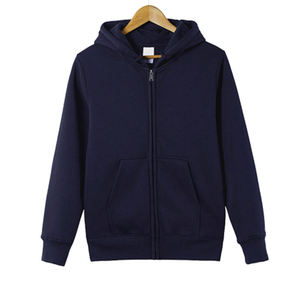 High-Quality Men's Custom Embossed Printing Full Zip Hoodie Embossed Hoodie - Product Image 6