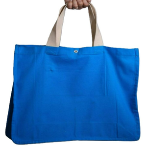 Sac fourre-tout en coton calicot 100% biologique et écologique avec logo personnalisé, beige naturel, sac de courses en toile, logo écologique - Product Image 5