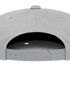 Customized Light Grey <b>Flat</b> Brim Snapback <b>Cap</b> For Men Women Adjustable Cotton Baseball Hat Casual Streetwear Premium Quality - Product Image 6