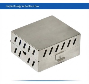 Boîte de Stérilisation Vide pour Instruments Chirurgicaux Dentaires en Acier Inoxydable Réutilisable Certifiée CE pour Outils d'Implantation Chirurgicale - Product Image 2