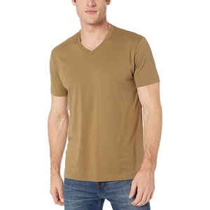 เสื้อยืดผู้ชายดีไซน์ใหม่ ผ้าฝ้ายถัก 100% สไตล์ลำลอง สตรีทแวร์ ฮิปฮอป ไซส์ใหญ่ คอวี ล้างสีแบบแอซิด ระบายอากาศ แห้งเร็ว - Product Image 5