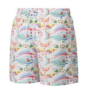 Pantalones Cortos Deportivos Unisex HSI ODM 2026 al por Mayor, 100% Poliéster, Personalizados, Multicolores, Sublimados, Hechos en Pakistán - Product Image 4