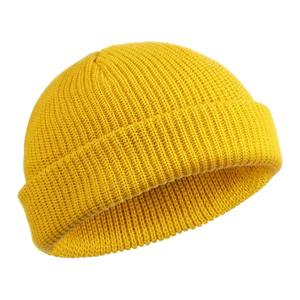 Gorro Unisex de Punto 100% Acrílico, Color Sólido, Casual, para Invierno, para Adultos, 56-58CM, Fabricación Bajo Demanda - Product Image 6