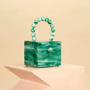 Sacs à main de soirée en résine, pochettes de dîner pour femmes, prix de gros, sacs à main de luxe en cristal, pochettes de soirée pour femmes MULTI CRAFT - Product Image 1