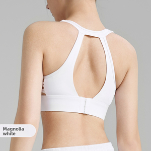Sujetador deportivo acolchado para mujer, de alta sujeción, para gimnasio, entrenamiento, yoga, correr, fitness, cómodo y transpirable. - Product Image 4
