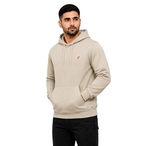Sweat-shirt à capuche pour homme EURO, coupe classique, couleur unie, en molleton, décontracté, respirant, tricoté, pour l'automne - Product Image 3