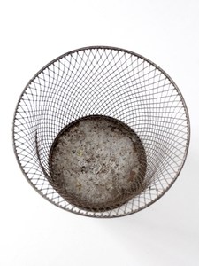 Premium Metal Dustbin Rust Resistant Waste <b>Basket</b> for Hotel <b>Bathroom</b> - Product Image 4