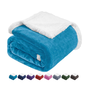 Bán Buôn San Hô Cực Fleece Chăn Cho Mùa Đông Thiết Kế Nhà Máy <span class=keywords><strong>Sherpa</strong></span> Ném Flannel Chăn Cho Trang Trí Nội Thất - Product Image 3