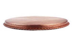 Traditional Pure <b>Copper</b> Plate for Dining <b>Table</b> Hand Hammered <b>Copper</b> Thali Set Piece <b>Copper</b> Dinnerware for Healthy Eating & Yoga - Product Image 2