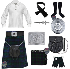 ONSTYLE SPORTS Vente en gros de kilt en acrylique uni pour hommes, tenues de mariage, 10 pièces, 6 yards, 16OZ, meilleur ensemble de kilt - Product Image 2