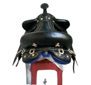 Silla de Montar Australiana de Cuero de Primera Calidad |   Cómodo Sillín para Montar a Caballo al Aire Libre |   Duradero, Tamaños Personalizados Disponibles - Product Image 3