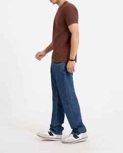 Camiseta de Manga Corta para Hombre, Estilo Holgado, Hombros Caídos, Poliéster/Algodón, Secado Rápido, Transpirable, Corte Regular - Product Image 2