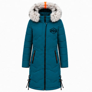 Women's Outdoor <b>Waterproof</b> Parka <b>Jacket</b> with Breathable Fabric, Adjustable Hood and Soft <b>Warm</b> Inner Lining for Hiking - Product Image 1