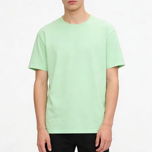 Camiseta de Algodón Transpirable para Hombre, Ligera, Suave y Cómoda, Informal, para Uso Diario, Prenda Esencial de Verano - Product Image 1