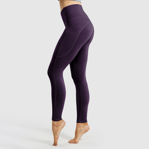 Leggings de yoga pour femmes, leggings de randonnée et d'escalade pour femmes, couche de base en laine mérinos - Product Image 4