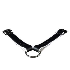 Sangle de pénis en cuir Trojan 2.0 pour homme, ajustement réglable, accessoire de club haut de gamme en cuir - Product Image 6