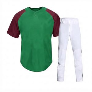 <b>Green</b> Men's Baseball Jersey Pants <b>Silk</b> Screen Printing 100%Polyester Elastic Waist Quick Dry Front Logo Short High Quality Print - Product Image 1