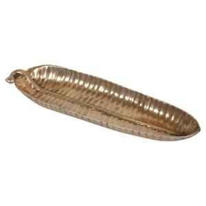 Latest Design Luxury Metal Serving <b>Tray</b> Solid Finish Residential Use Decorative <b>Trays</b> Irregular Shape Gold Color Wedding <b>Tray</b> - Product Image 4