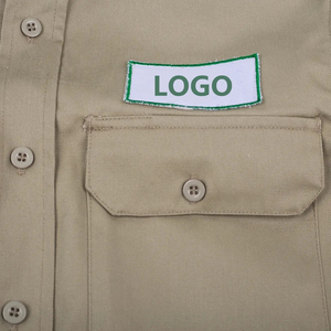 เสื้อทำงานสั่งทำโลโก้ OEM ODM ผ้าทนทาน ระบายอากาศได้ดี ผู้ผลิตชุดทำงานมืออาชีพ ขายส่ง - Product Image 6