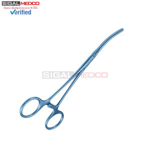 Pinza Pediátrica Cooley de 6.75 Pulgadas (17 cm), Pinza Manual Curva Atraumática con Mordazas de Acero Inoxidable, Certificación CE, Uso Cardiovascular, Duradera - Product Image 4