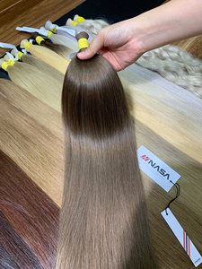 Extensions de cheveux humains VSVN en vrac, vierges, vietnamiennes, brutes, double trame, fabriquées à la machine, couleur blonde personnalisable - Product Image 6