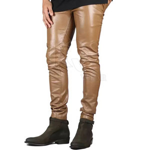 Premium <b>Leather</b> Casual <b>Pant</b> Classic Straight Fit Lightweight Eco-Friendly Soft Touch Comfortable Fashion <b>Pant</b> for Daily Wear - Product Image 6