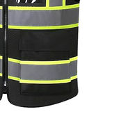 Uniformes de Trabajo de Tela Premium, Chaleco de Seguridad Ligero Reflectante UPF 50 de Secado Rápido Personalizable