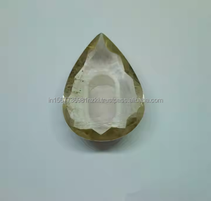 Meilleure vente de cabochon à facettes en quartz rutile doré naturel de belle qualité pierres précieuses en vrac du fournisseur - Product Image 5