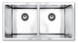 Sunmore อ่างล้างจานคู่แบบแฮนด์เมดขนาดใหญ่ทำจากสแตนเลสมาตรฐานสากลโดยตรงจากโรงงานเวียดนาม3219 - Product Image 4