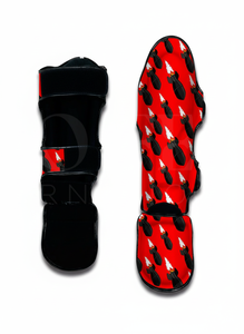 Espinilleras Personalizadas para Muay Thai, Profesionales, OEM, para Kickboxing, Artes Marciales, Entrenamiento, Protección - Product Image 4
