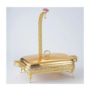 Juego de buffet de lujo de acero inoxidable con calentador, tapa abierta o colgante y horno con calefacción, suministros duraderos para hoteles - Product Image 4