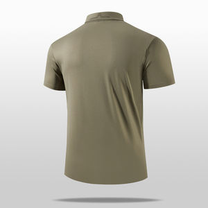 Camiseta Polo Deportiva de Manga Corta con Bolsillo y Tacto Refrescante, Personalizable con Bordado, Tejido de Punto, Secado Rápido, para Hombre, Venta al Por Mayor - Product Image 4