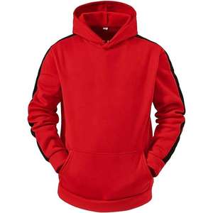 Conjunto Deportivo de 2 Piezas para Hombre, Sudadera y Pantalones con Bolsillos, Ropa Deportiva de Invierno, Felpa de Algodón Grueso, para Gimnasio y Jogging - Product Image 2