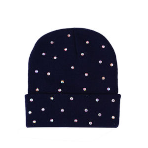 Nuevo diseño de gorros con pedrería, marca privada, alta calidad, los más vendidos, de moda, precio económico, gorro con pedrería. - Product Image 1