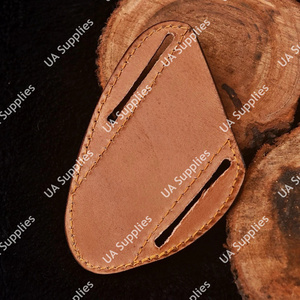 ซองหนังใส่ปืนพกแบบแพนเค้ก ลายธงชาติอเมริกัน ทำมือ หนังวัวแท้ แบบแนวนอน ใส่เข็มขัดได้สองเส้น  รับทำโลโก้ตามสั่ง  สั่งขั้นต่ำน้อย - Product Image 6