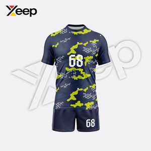 ชุดวอลเลย์บอล XEEP รุ่น XC-VU-12 ผ้าโพลีเอสเตอร์ ระบายอากาศได้ดี สำหรับทุกเพศ ขายดีที่สุด บริการ OEM ขายส่ง ปรับแต่งได้ พร้อมลายพิมพ์แบบรีดร้อน - Product Image 2