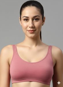 Sujetador deportivo de poliéster de alta calidad para mujer, transpirable, elástico, para fitness, yoga, gimnasio, entrenamiento, sin aros, ropa deportiva elástica. - Product Image 2