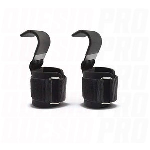 Ganchos de Neopreno Resistentes para Levantamiento de Pesas, con Correas Ajustables para las Muñecas, Protector de Palmas Antideslizante, para Entrenamiento en Gimnasio - Product Image 4