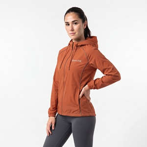 <b>Women</b> Running Windbreaker <b>Jacket</b> <b>Hooded</b> <b>Lightweight</b> Sportswear Full Zip Training <b>Jacket</b> Custom Logo Active Wear - Product Image 1