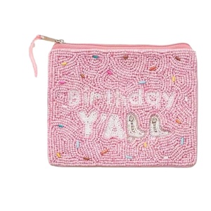 Organisateur de maquillage portable en toile personnalisée, orné de perles, avec fermeture éclair, multicolore, pour filles, à prix de gros - Product Image 1